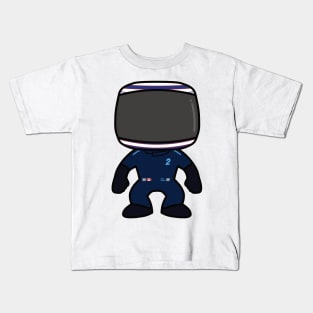 Logan Sargeant Custom Mini Figure – F1 2023 Season Kids T-Shirt